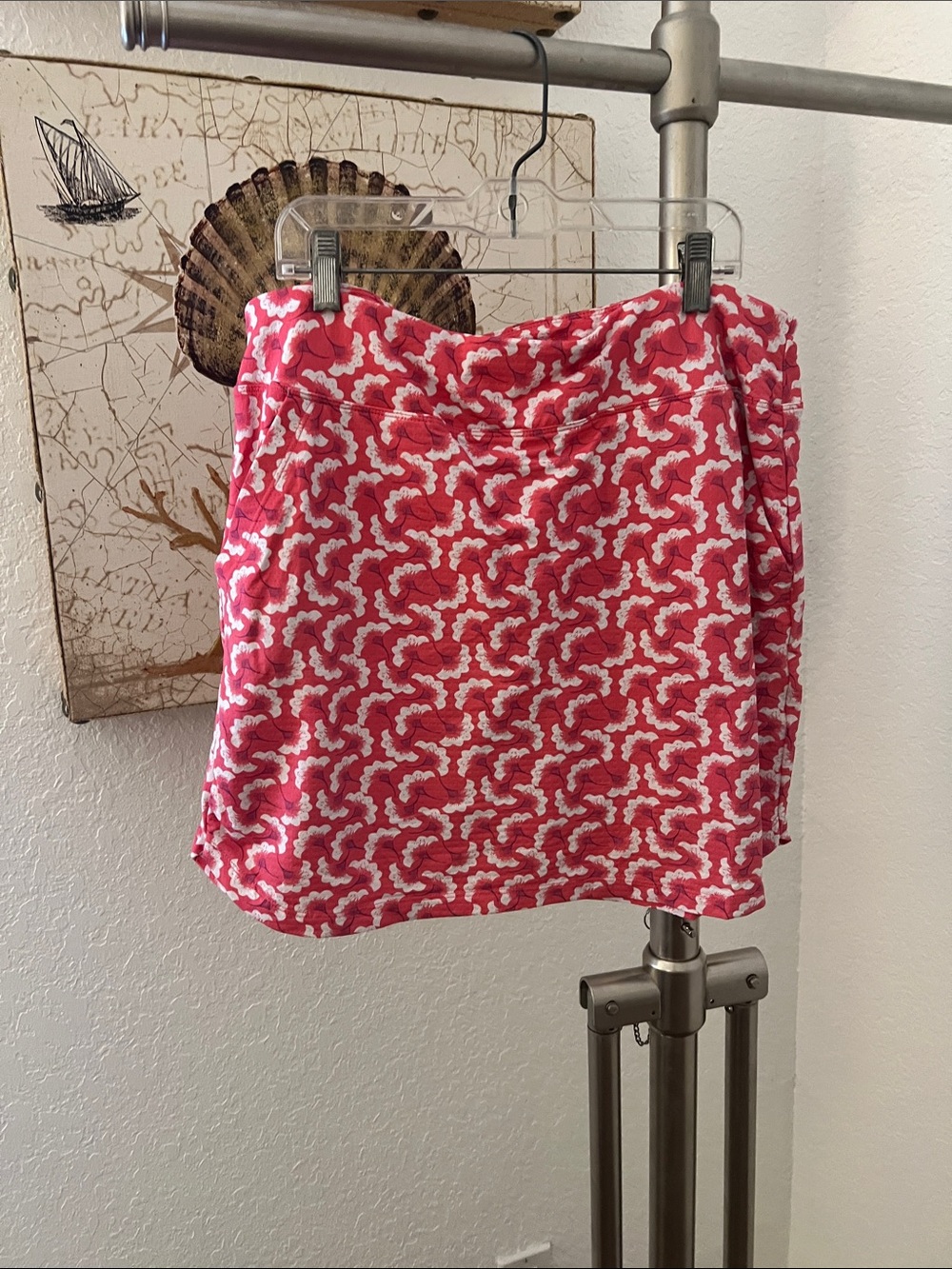 Pink Patterned Mini Skirt — Feminine Summer Style